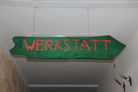 Werkstattschild