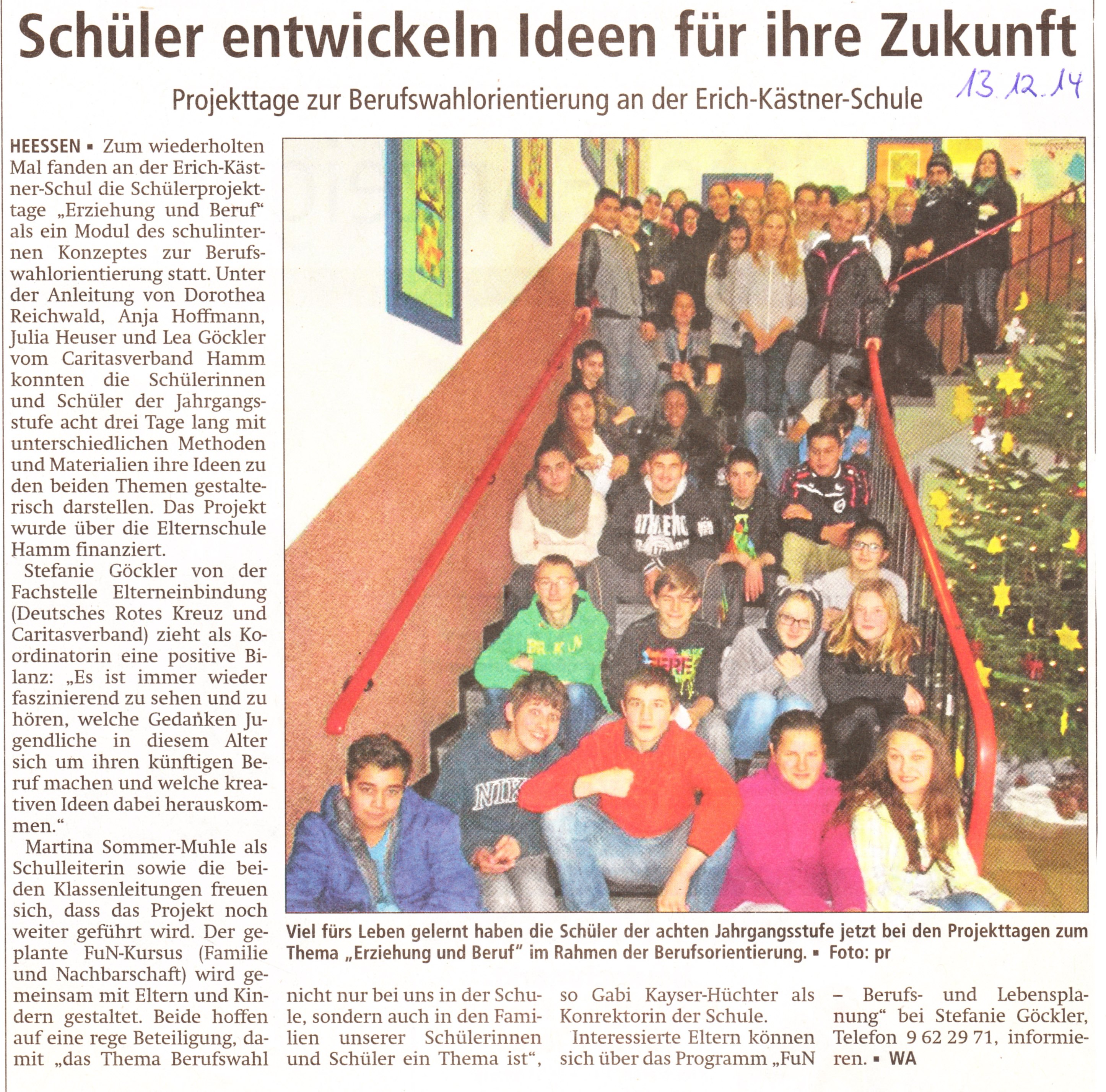 Berufsorientierung 2014 12 13