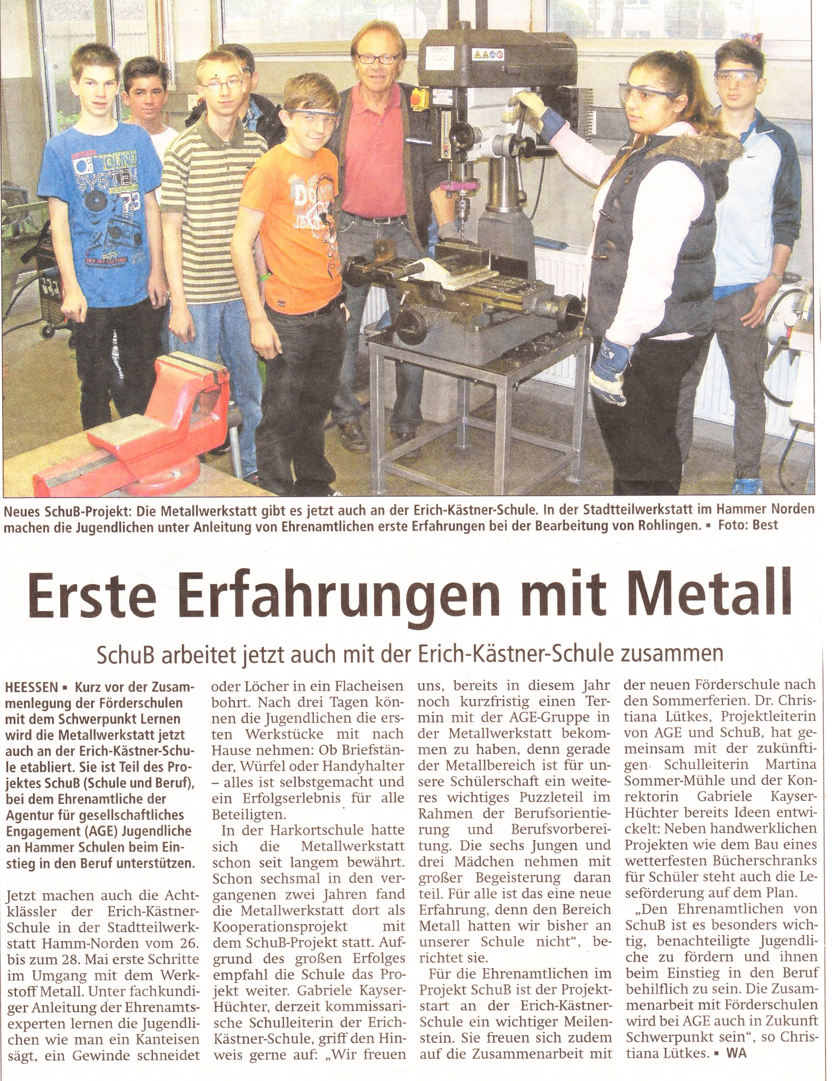 Metallwerkstatt 2014 05 28